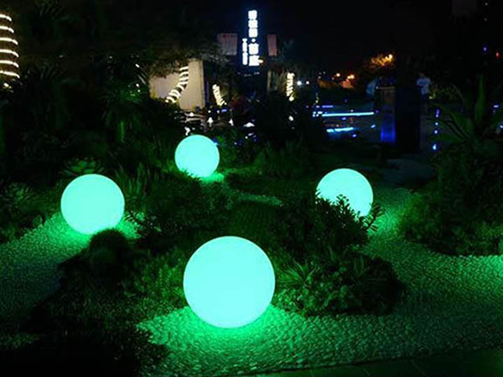圓球公園夜景燈